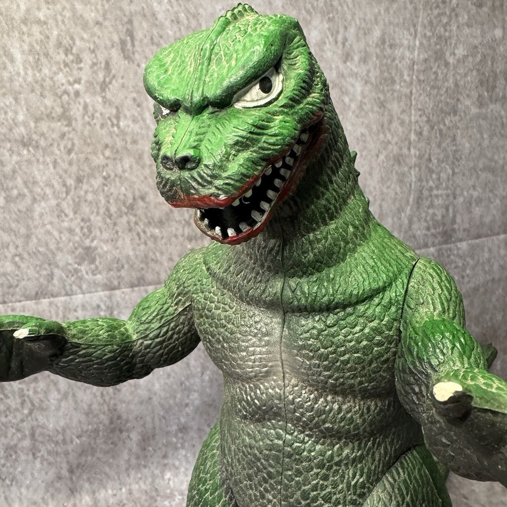 Vintage 1985 Godzilla 13" Tall Toho Monster Imperial Articulated Action Figure - Picture 2 of 15